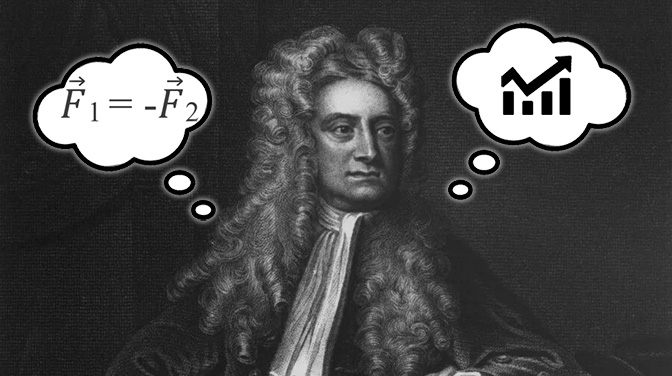 Даже гений Исаак Ньютон терял миллионы на фондовом рынке XVIII века